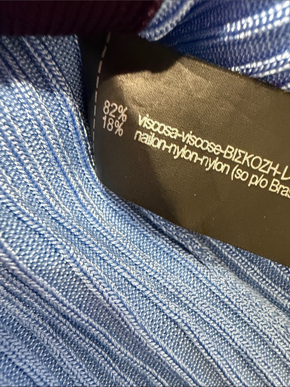 ZARA
Color Block Ribbed Top - Picture 5 of 6